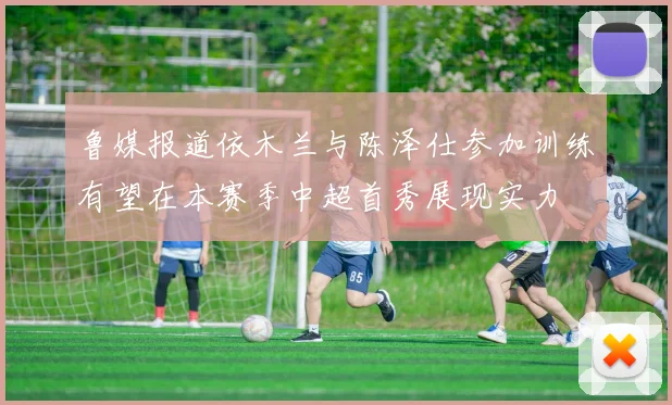 鲁媒报道依木兰与陈泽仕参加训练有望在本赛季中超首秀展现实力