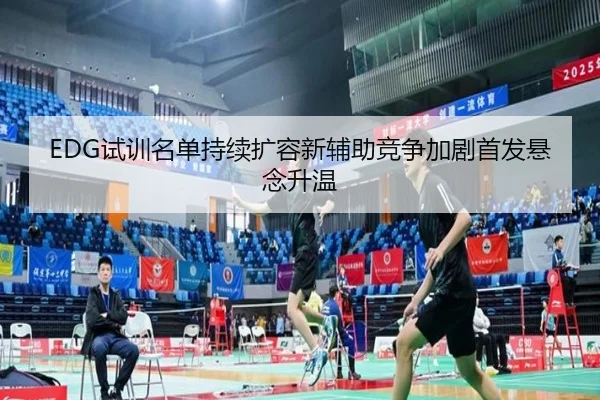 EDG试训名单持续扩容新辅助竞争加剧首发悬念升温 | kaiyun